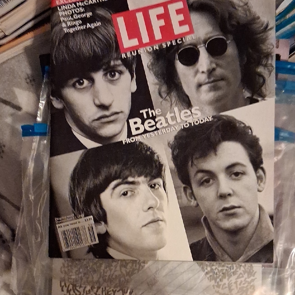 The Beatles LIFE Magazine Cover Art